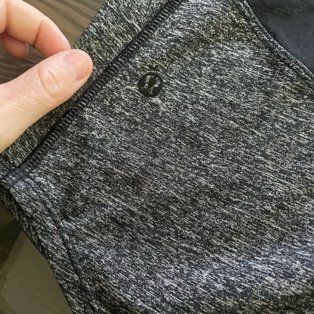 Lululemon Athletica Gray Asymmetrical Cut Out Tank Top